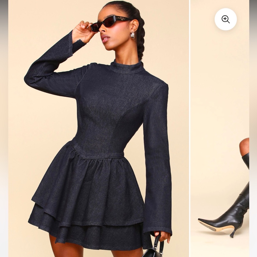 Avec Les filles denim dress